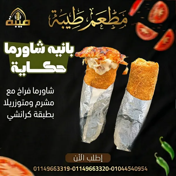 ساندوتش شاورما بانية